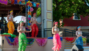 Rumbamena performs a dance number