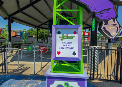 The Joker closed