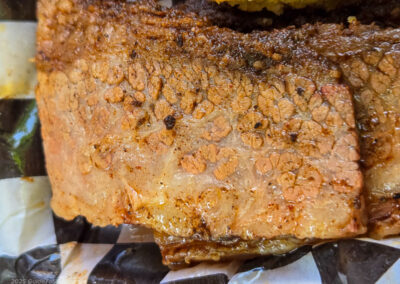 Tough, inedible brisket from JB's Smokehouse