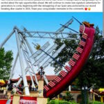 Facebook announcement from Six Flags over Texas about Conquistador closing