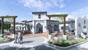 Rendering of Cocina Abuela - the new Spain dining location