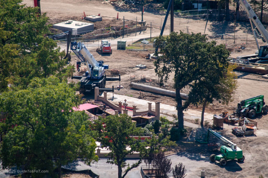 Conquistador Removal at Six Flags over Texas
