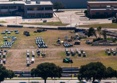Off-Site Tormenta Track and Supports Staging Area