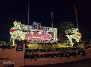The Carousel Stage is home to the Tree Lighting Ceremony and the Looney Tunes Dance Party