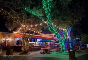 Casa de las Banderas during Holiday in the Park