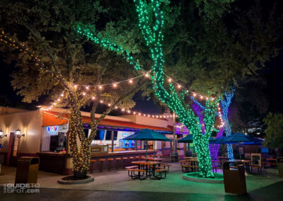 Casa de las Banderas during Holiday in the Park