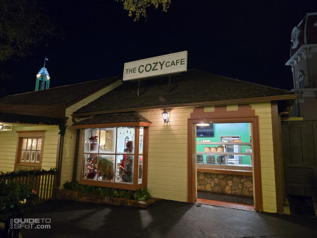 The Cozy Cafe exterior
