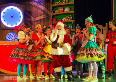 Tinker's Toy Factory show at Six Flags over Texas during Holiday in the Park