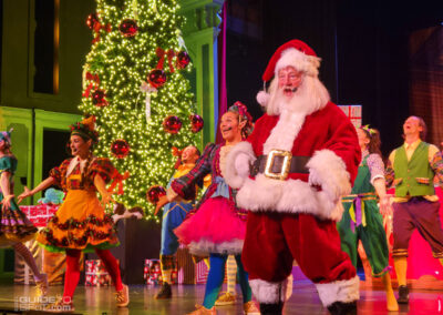 Tinker's Toy Factory show at Six Flags over Texas during Holiday in the Park