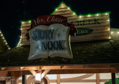 Mrs. Claus Story Nook sign