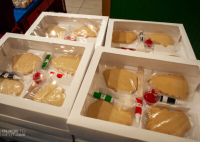 Cookie decorating kits at Six Flags over Texas