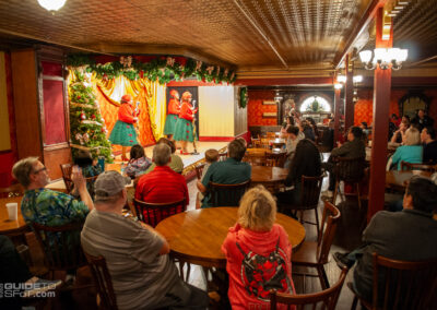 MistleTones perform to a big Crazy Horse Saloon crowd