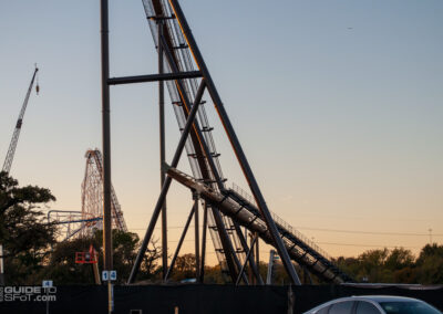 Tormenta's final brake run is long and sloping