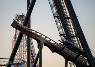 Tormenta Rampaging Run twisting track into brake run