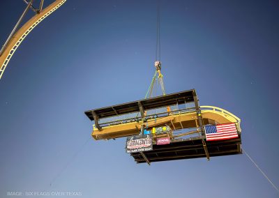 Tormenta Track being Installed