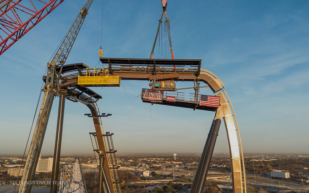 Tormenta Tops Out: New Coaster Achieves Record-Breaking Height