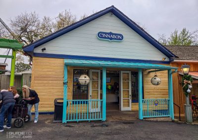 Cinnabon building being renovated