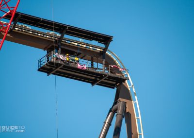 Tormenta's first drop holding brake