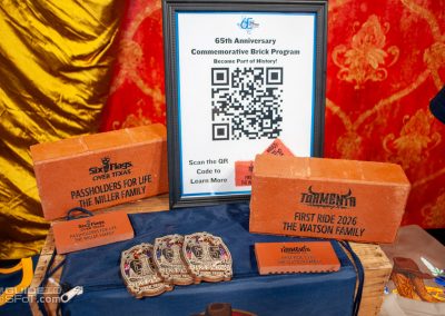 Preview of what the personalized entryway bricks will look like