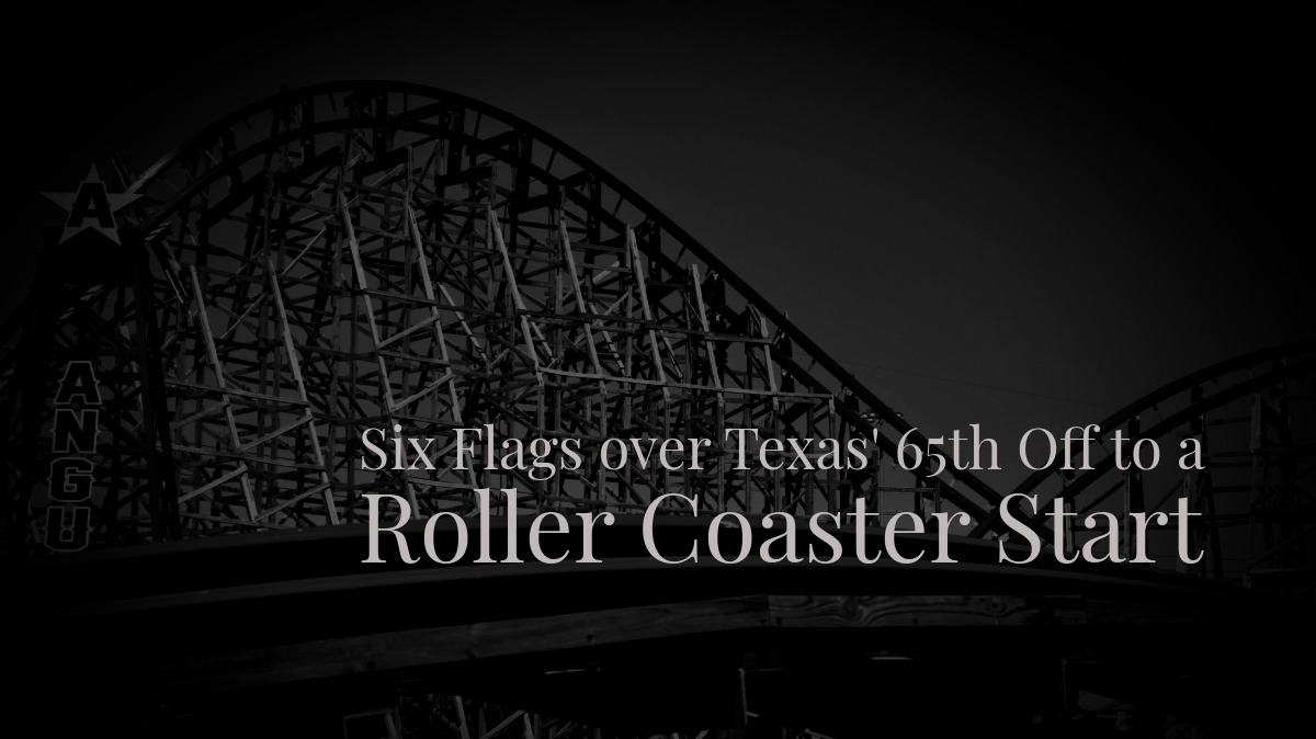 SFOT's 65th off to a Roller Coaster Start