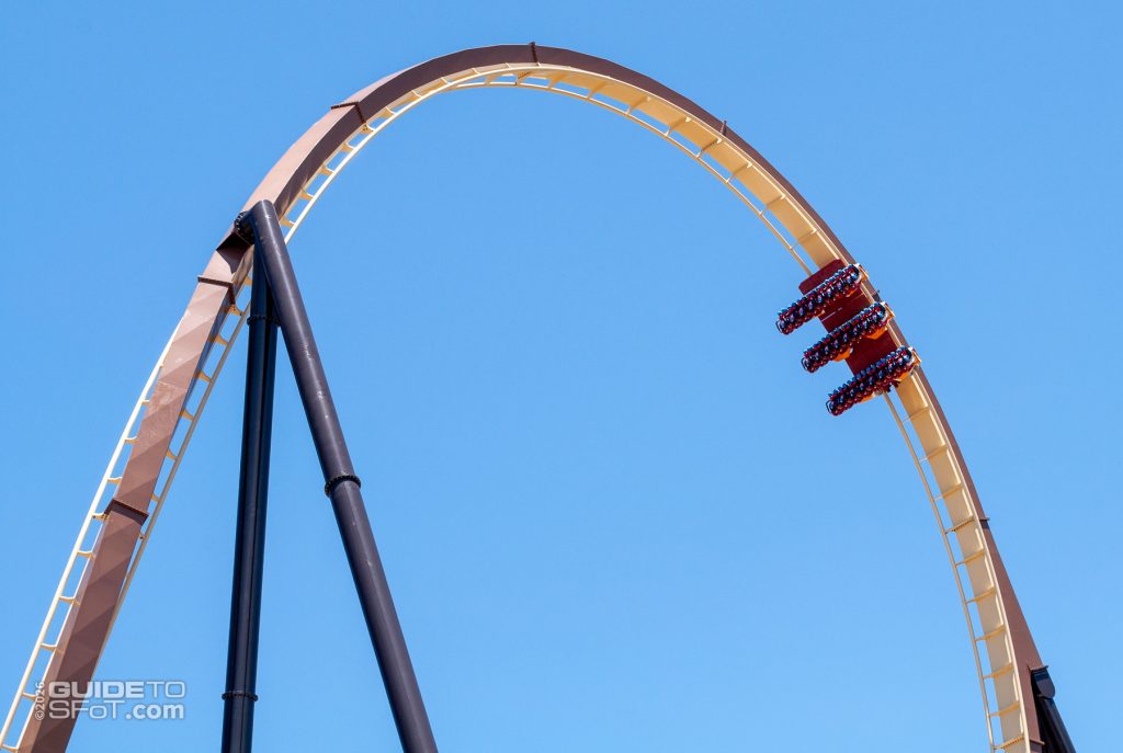 The scale of Tormenta's first Immelmann is hard to comprehend