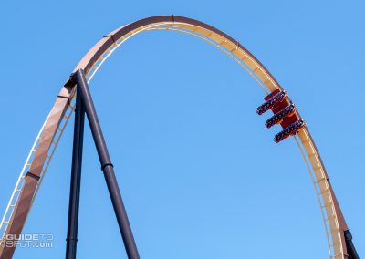 The scale of Tormenta's first Immelmann is hard to comprehend