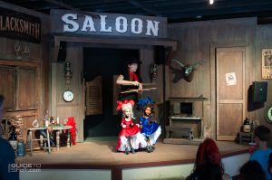 Marionettes from the Western Daze show at Six Flags over Texas