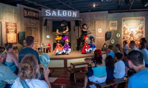 Marionettes from the Western Daze show at Six Flags over Texas