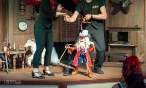 Marionettes from the Western Daze show at Six Flags over Texas
