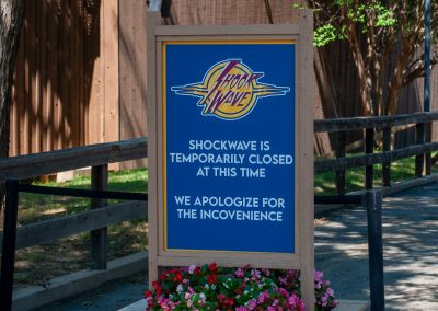 Shock Wave continues experiencing an extended downtime