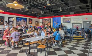All American Cafe interior