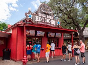 Bubba's Hot Dogs at Six Flags Over Texas