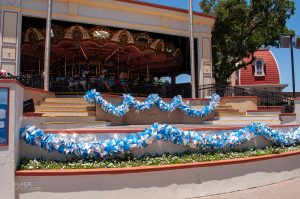 Carousel Stage at Six Flags Over Texas