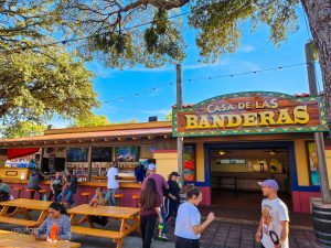 Casa de las Banderas at Six Flags Over Texas