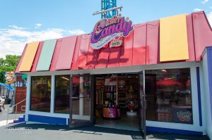 Coaster Candy shop at Six Flags Over Texas