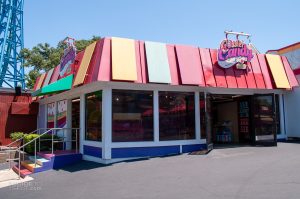 Coaster Candy shop at Six Flags Over Texas