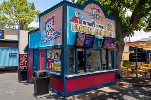 ICEE Nitro Lemonade stand at Six Flags Over Texas