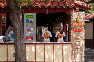 Painted Shirts stand at Six Flags Over Texas