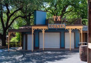 TX Corner shop at Six Flags Over Texas