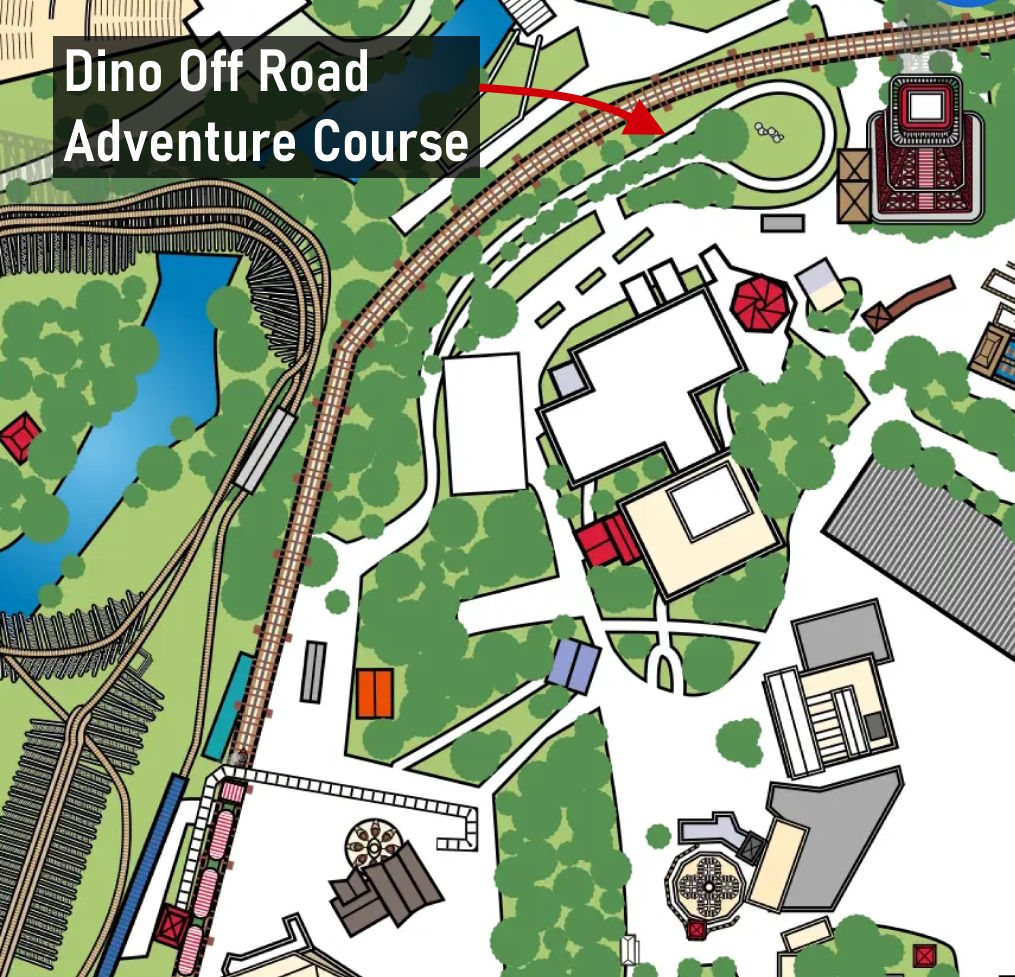 Dino Off Road Adventure's track is misclassified a guest pathway