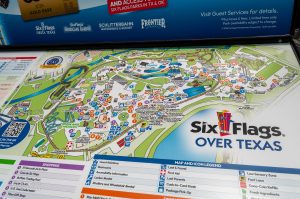 2026 Park Map installed at the Park