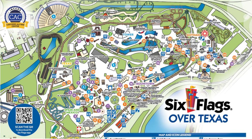 Official 2026 SFOT Park Map image