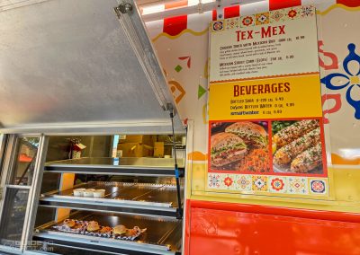 Spain Area Food Truck Menu