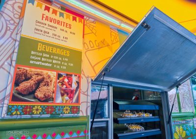 Spain Area Food Truck Menu
