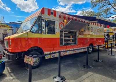 Temporary food trucks
