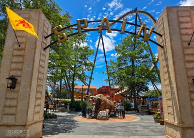 Spain area portal entrance