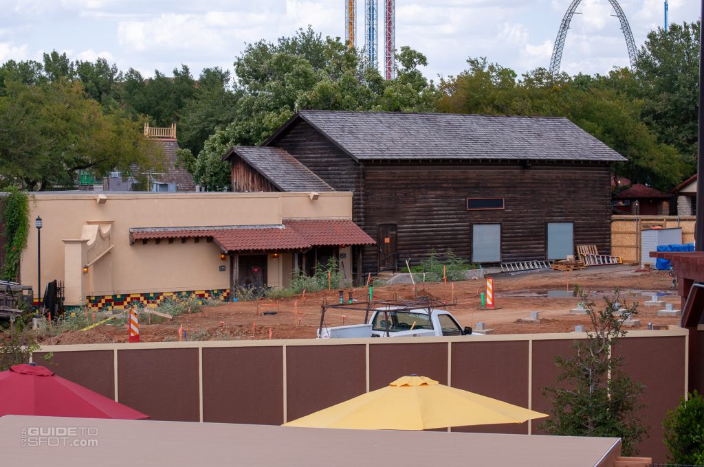 Cocina Abuela site construction