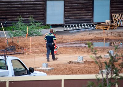 Cocina Abuela site construction